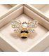 XSB266 - Honey Dripping Bee Brooch